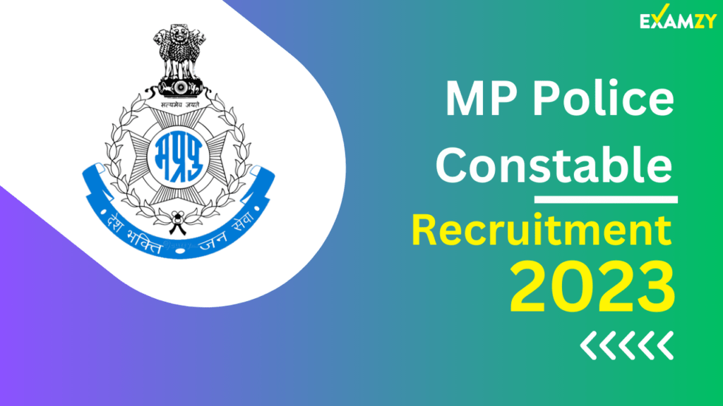 MP Police Constable Vacancy 2023