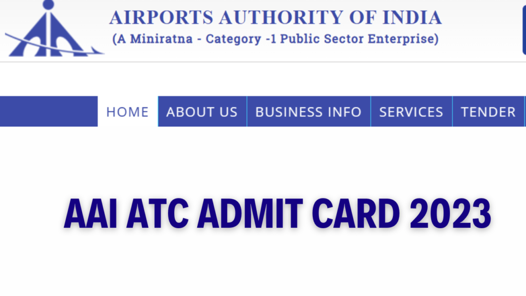AAI ATC Admit Card 2023 Out for Junior Executive Exam, Download Link Here 1 AAI ATC Admit Card 2023