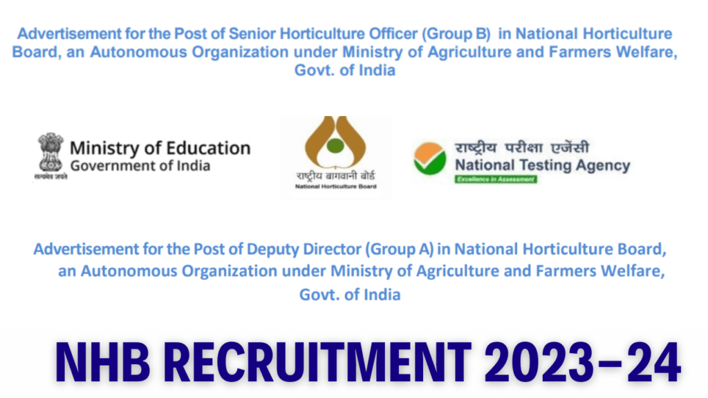 NHB Recruitment 2023-24 Exam Date Out, Check Notice 1 NHB Recruitment 2023