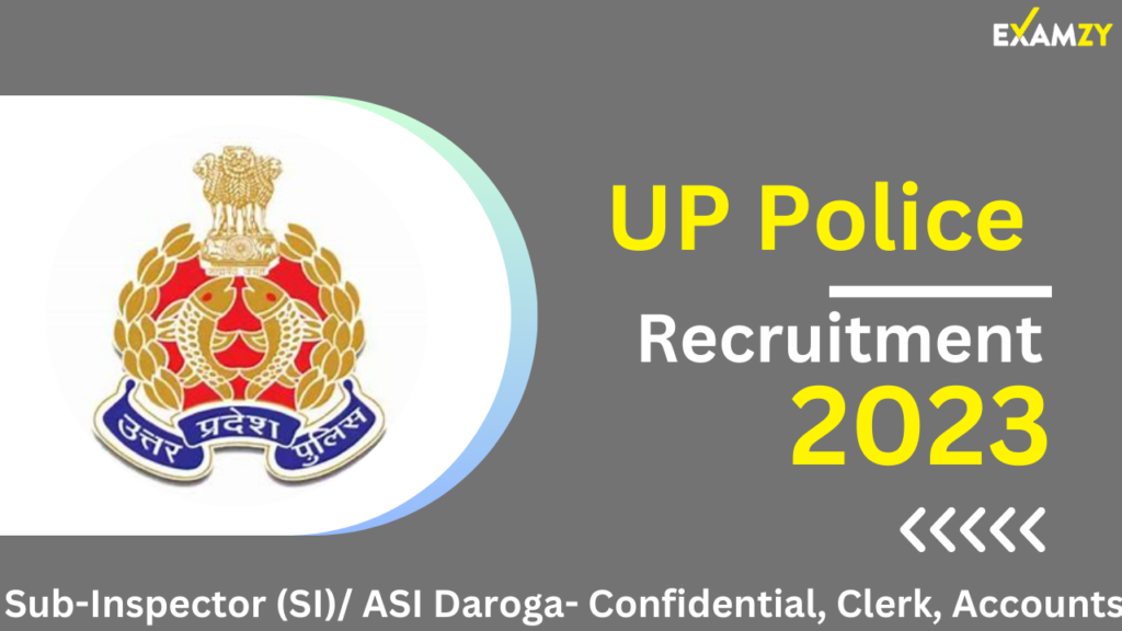 UP Police Confidential Clerk Accounts Cadre Recruitment 2023