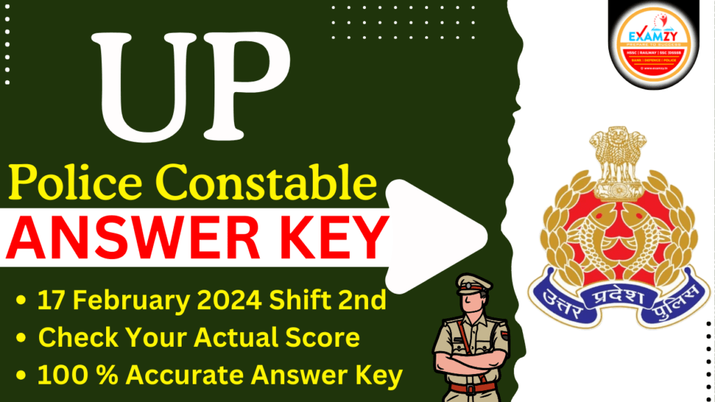 UP Police Answer Key 2024 | UP Police Constable Answer Key 17 Feb Shift 2 1 UP Police Constable Answer Key 17 Feb Shift 2