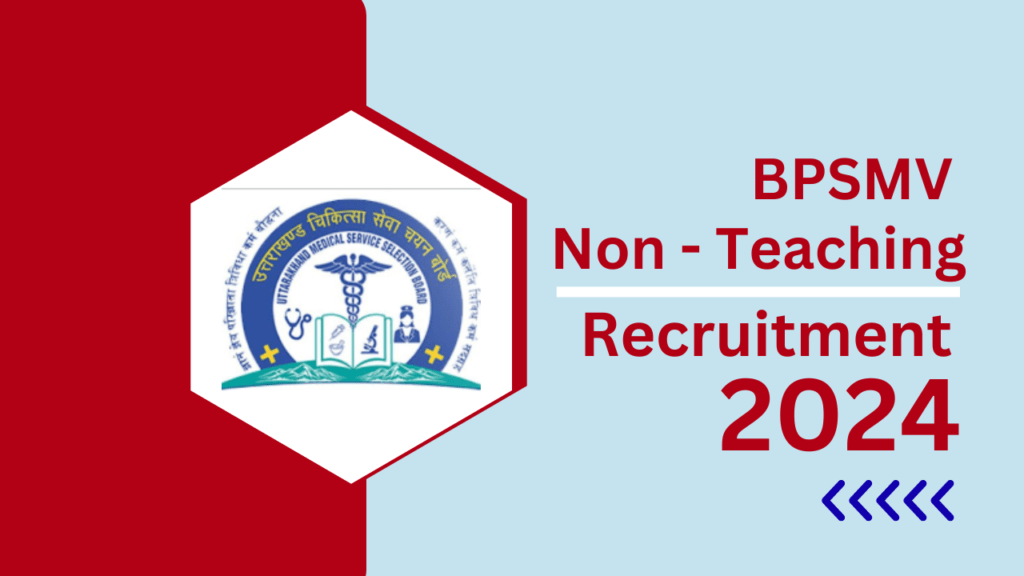 BPSMV-Recruitment-2024-Non-Teaching