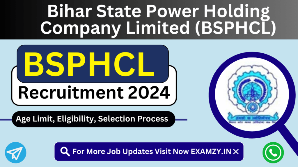 BSPHCL Recruitment 2024 Clerk, Technician, AEE, JEE, Store Assistant ...