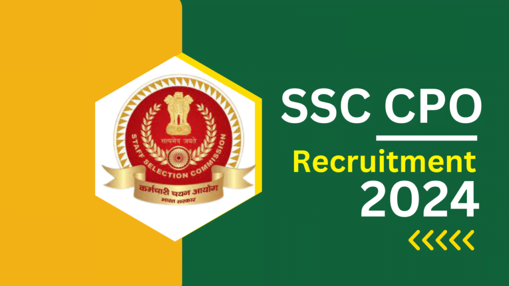 SSC CPO 2024 Admit Card and Application Status For Tier-1 CBT Exam 1 SSC CPO 2024