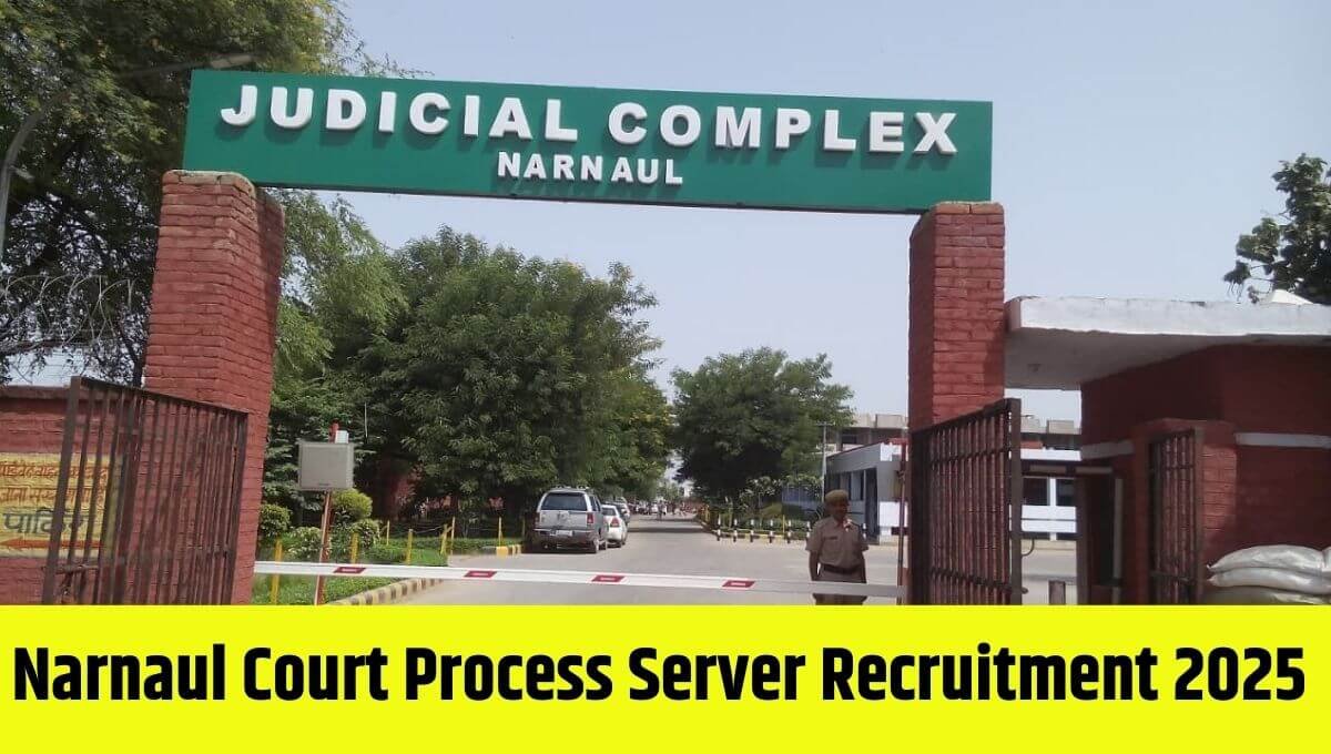 Narnaul Court Process Server Recruitment Narnaul Court Process Server Recruitment