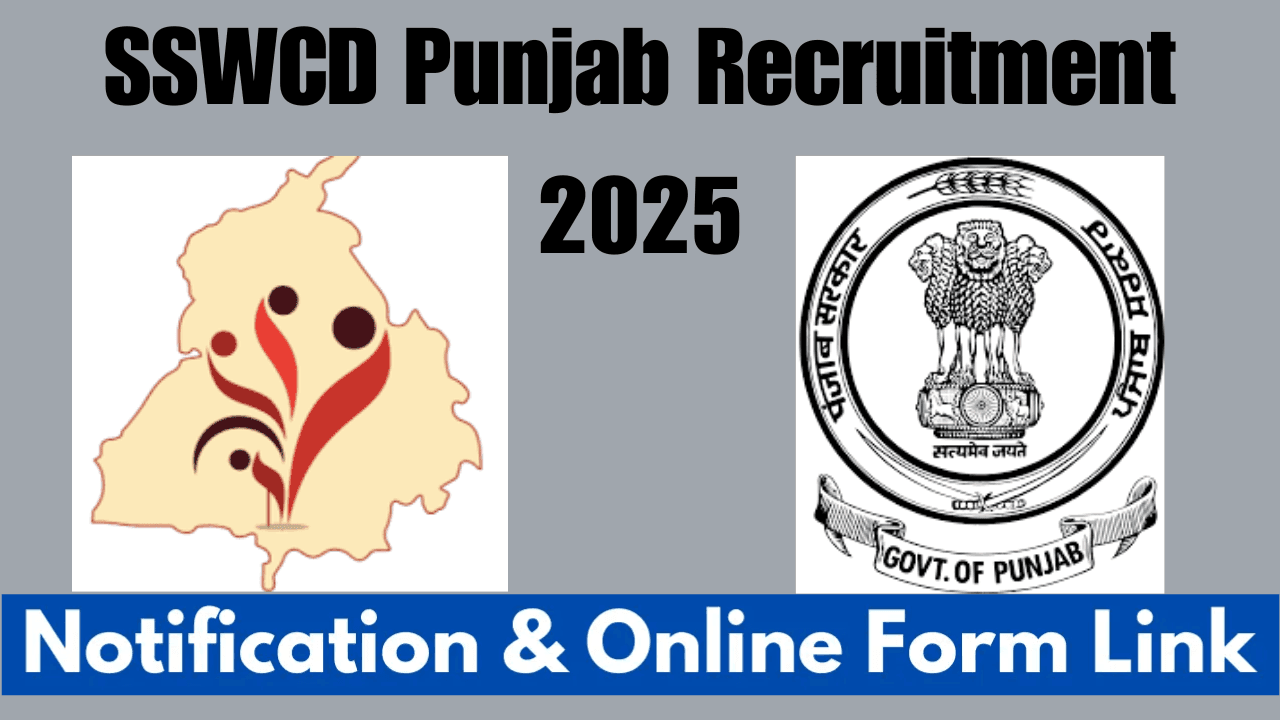 PUNJAB SSWCD BLOCK COORDINATOR PROJECT ASSOCIATE ONLINE FORM 2026 visual data 3