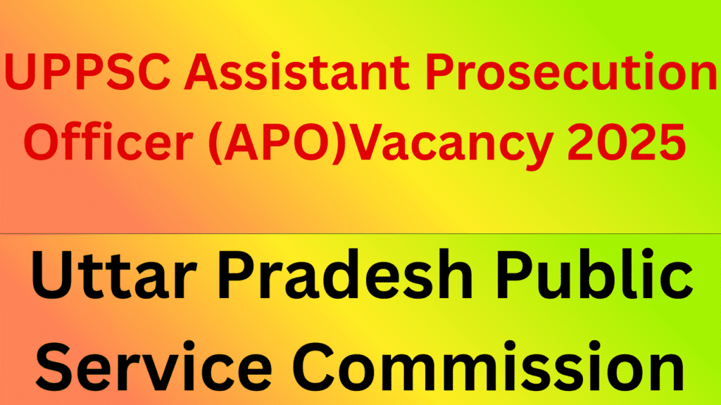 UPPSC APO Vacancy 2025 Notification OUT for 182 Posts: Apply Online, Eligibility, All Details Here 1 UPPSC APO Vacancy 2025