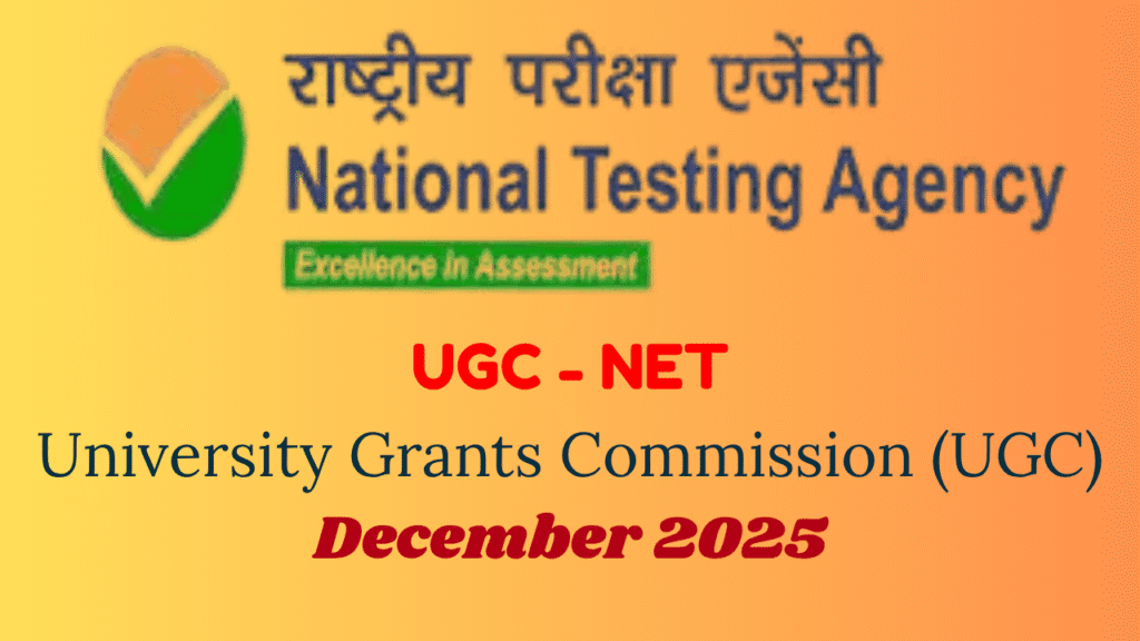 UGC NET December 2025 Notification OUT, Apply Online at ugcnet.nta.nic.in 1 UGC NET December 2025