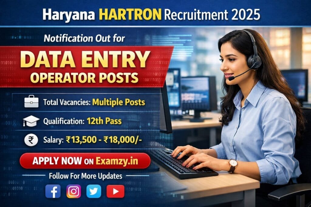 Haryana Hartron Recruitment 2025