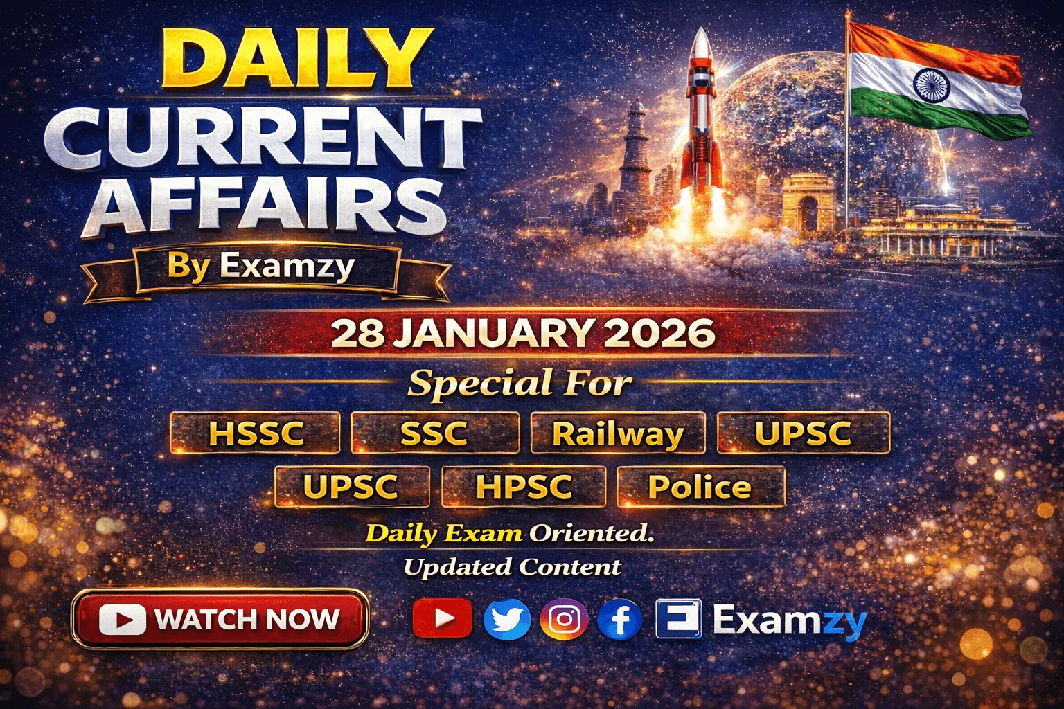 Daily Current Affairs 28 Jan 2026