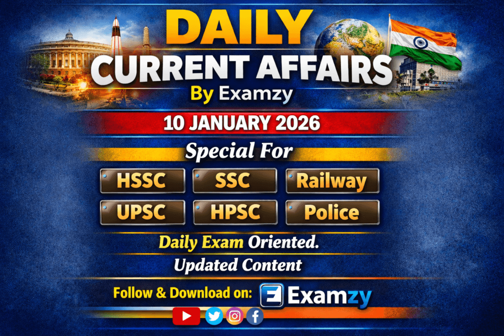 Daily Current Affairs 10 Jan 2026 for UPSC | Vision IAS Daily Current Affairs 1 Daily Current Affairs 10 Jan 2026