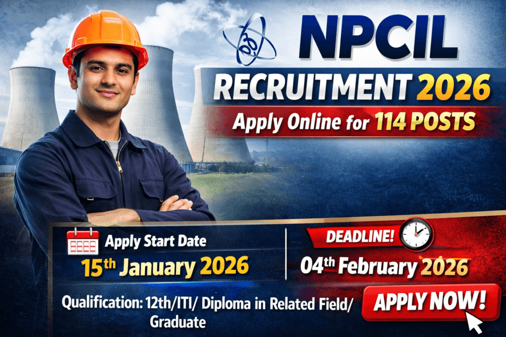 NPCIL Recruitment 2026