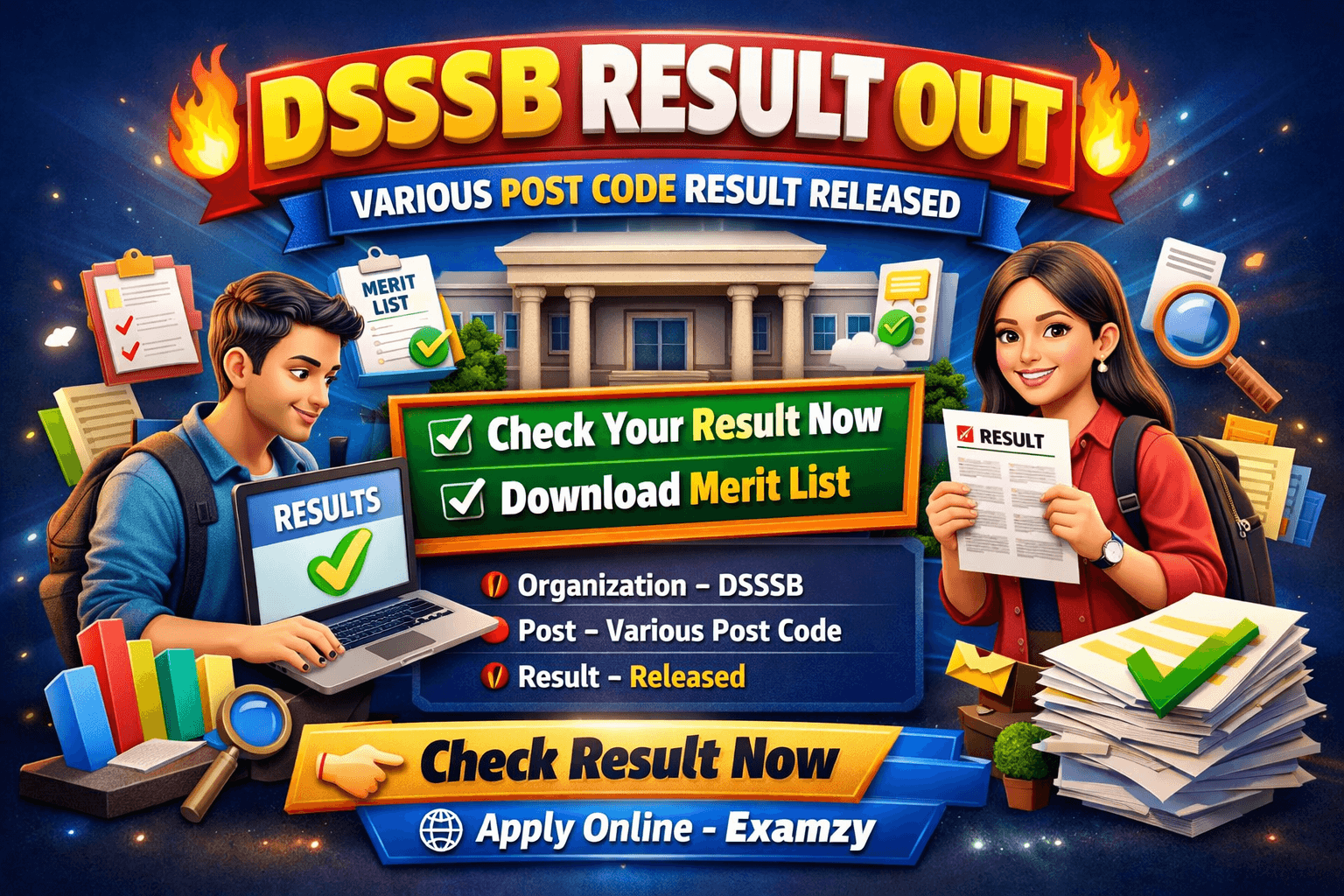 DSSSB Result 2026