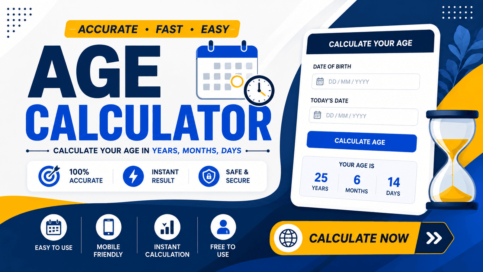 Age Calculator | Calculate Age from Date...