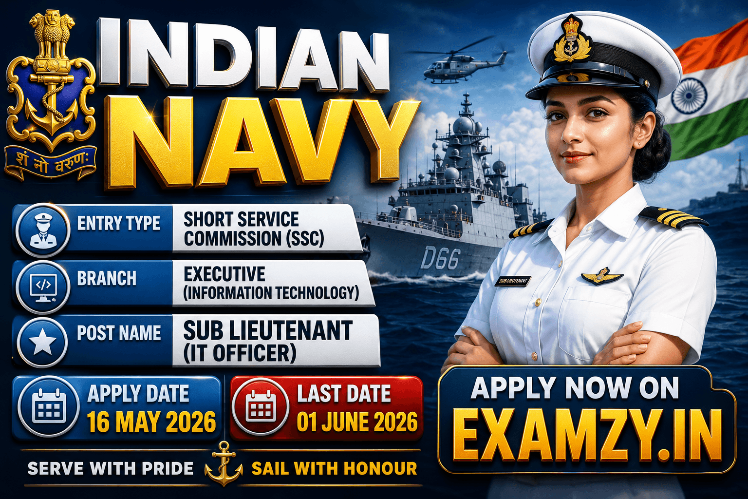 Indian Navy SSC IT 2026 Recruitment