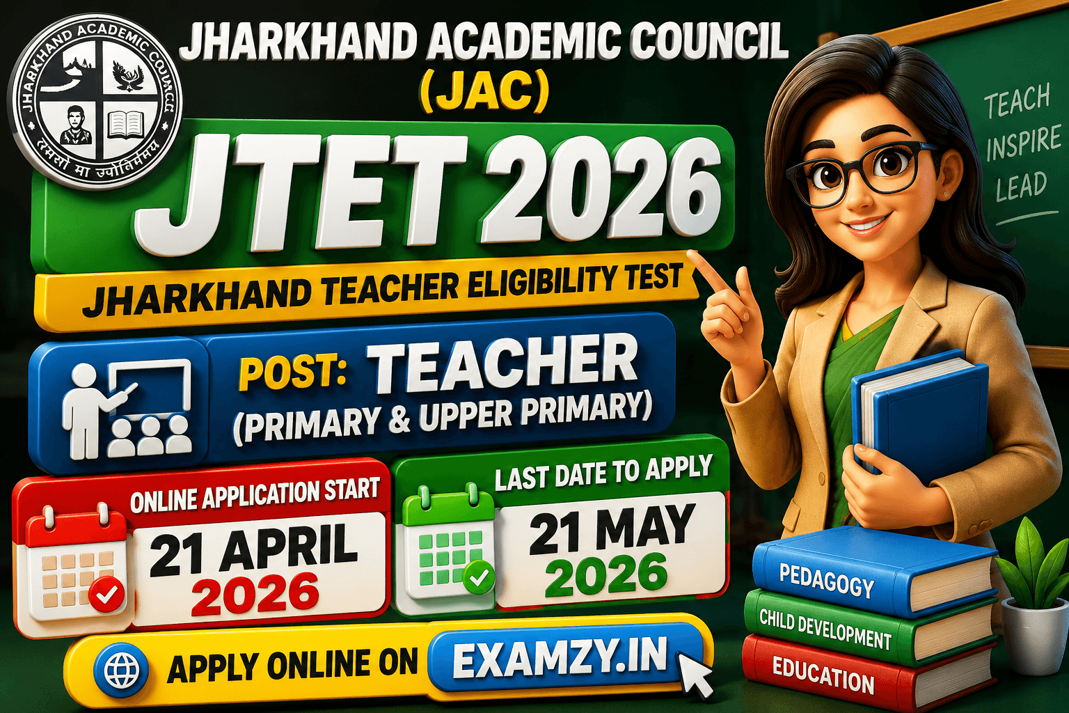 Jharkhand TET (JTET) 2026
