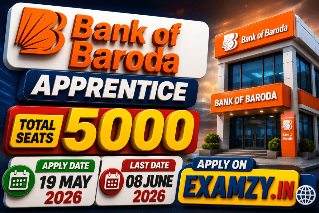 Bank of Baroda Apprentice Recruitment 2026 Notification Out for 5000 Posts, Apply Online Form 1 ChatGPT Image May 19 2026 09 37 19 AM