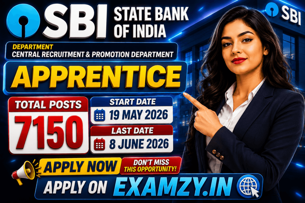SBI Apprentice Recruitment 2026 Notification Out for 7150 Posts, Apply Online from 19 May, Apply Online Form 1 ChatGPT Image May 19 2026 10 14 11 AM