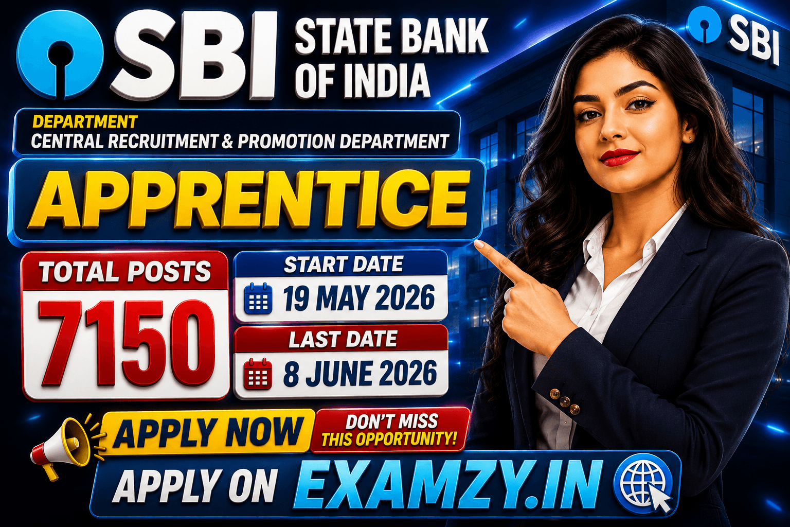 SBI Apprentice Recruitment 2026