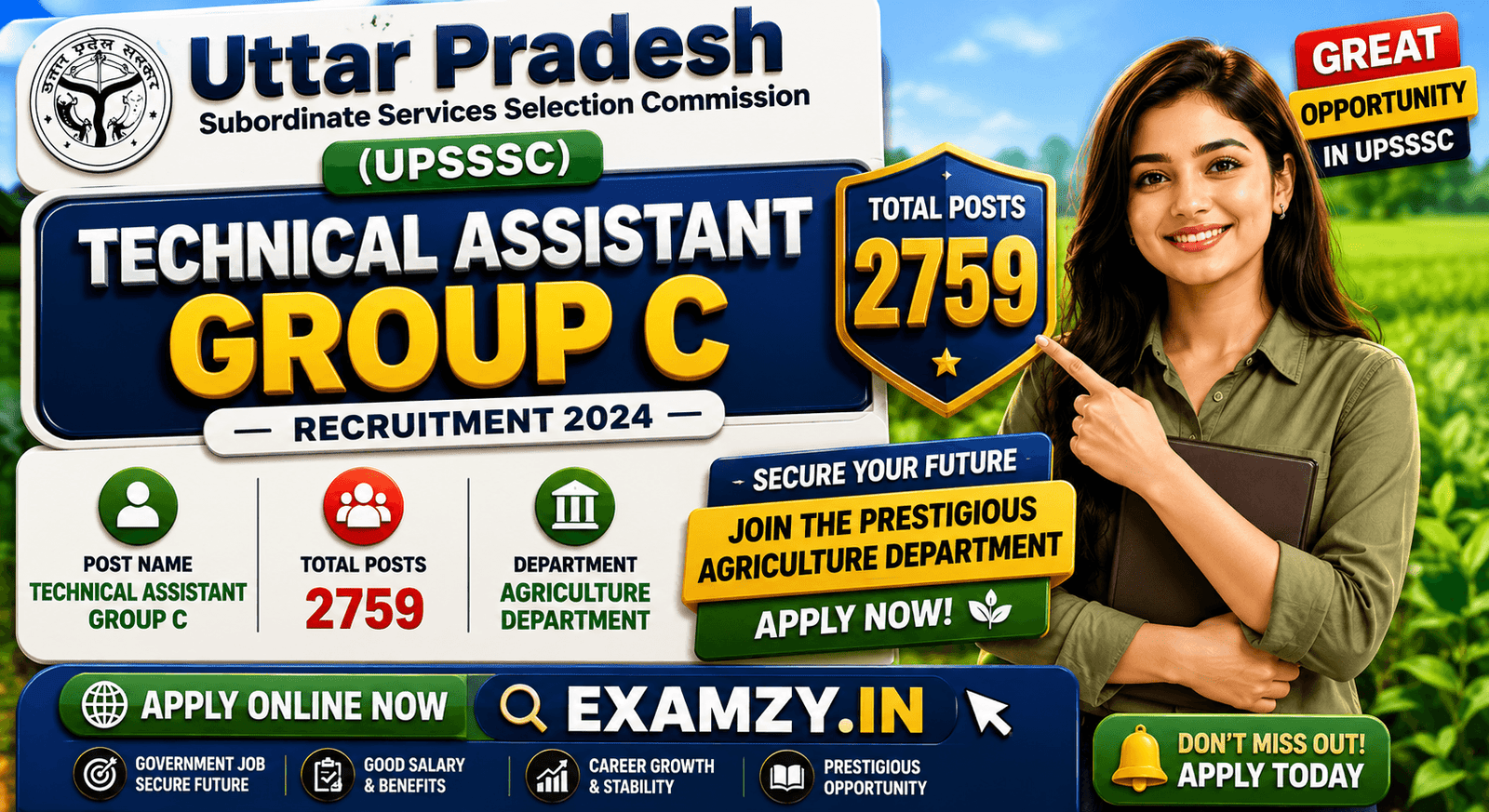 UPSSSC Agriculture Technical Assistant