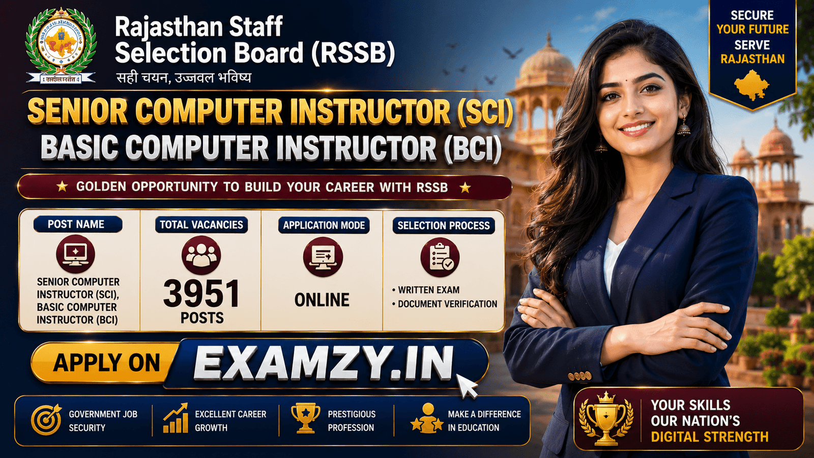 RSSB Computer Instructor Recruitment 2026