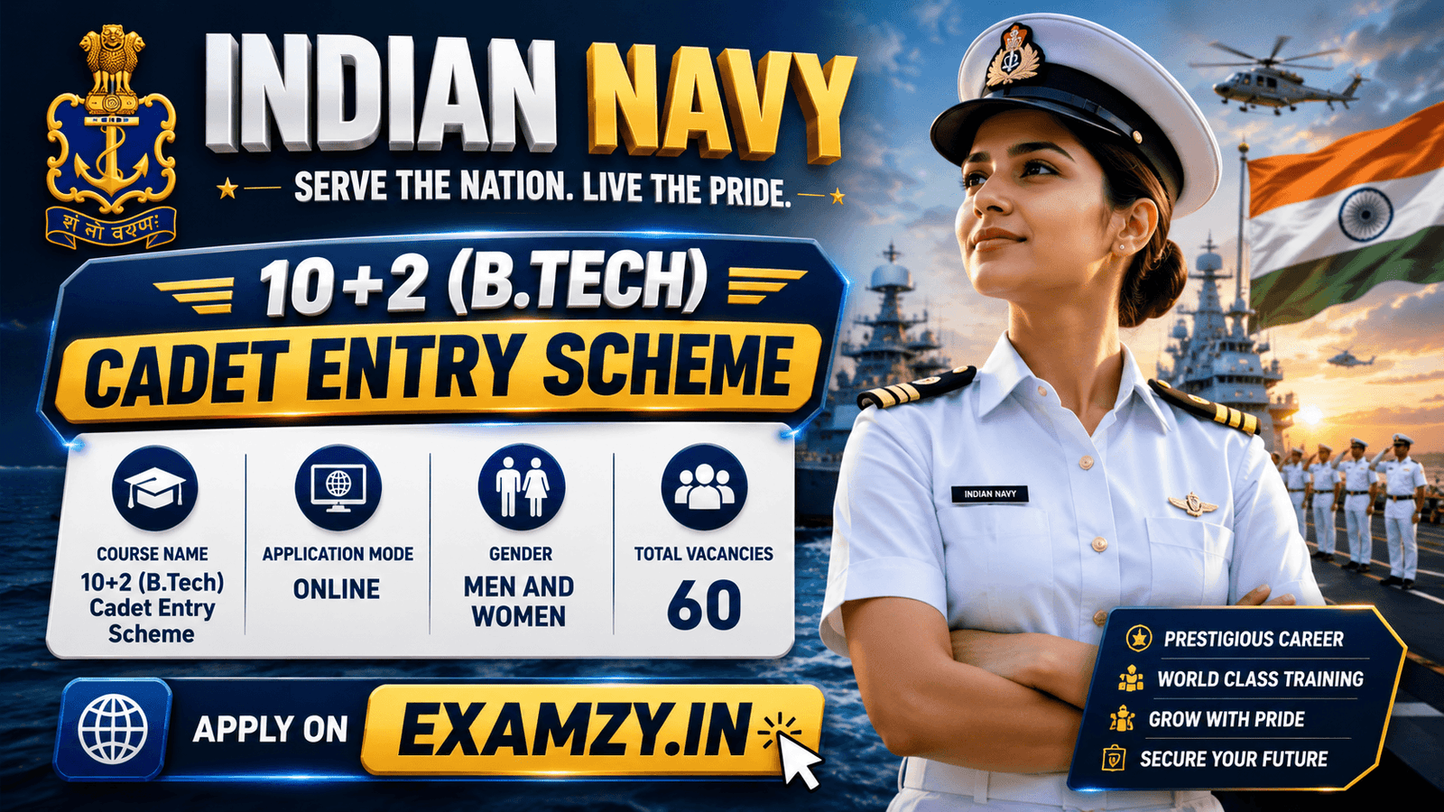 Indian Navy 10+2 B.Tech