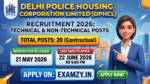 Delhi Police Housing Corporation Limited Recruitment 2026 Notification Out for Various Posts, Apply Online Form 4 Delhi Police Housing Corporation Limited Recruitment 2026
