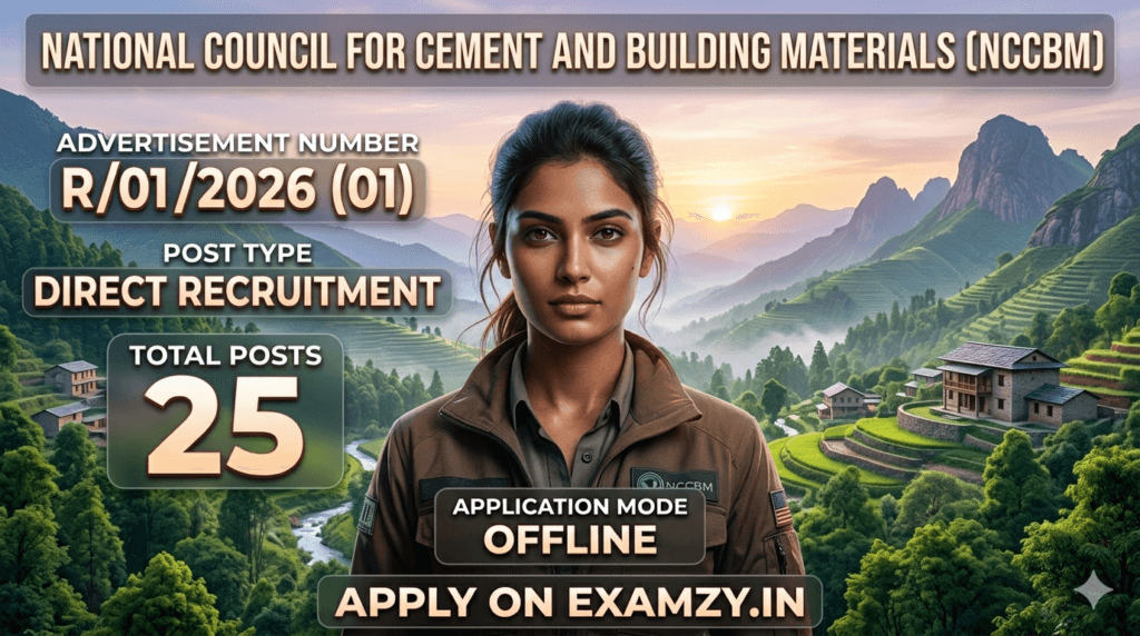 NCCBM Recruitment 2026 Notification Out for Various Posts, Offline Application Form Download, Apply Offline Form 1 Gemini Generated Image qtmctrqtmctrqtmc