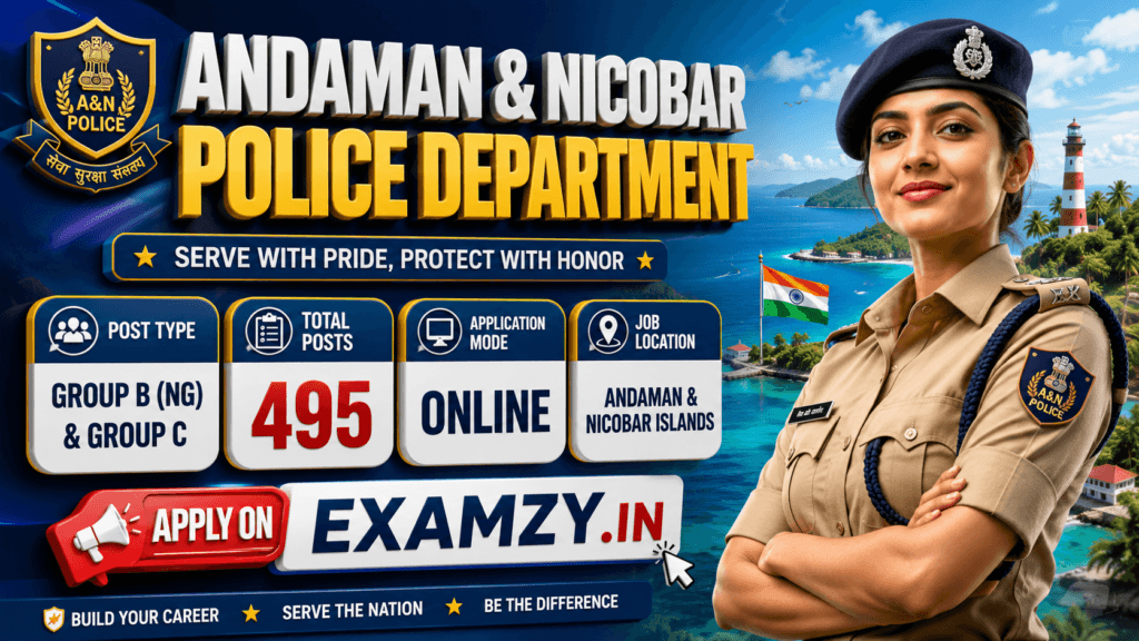 Andaman Nicobar Police Recruitment