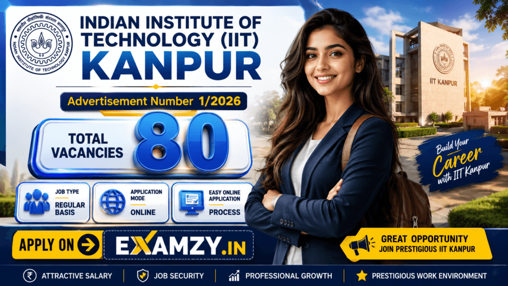 IIT Kanpur Non-Teaching Recruitment 2026 Notification Out for 80 Various Posts, Apply Online Form 1 ChatGPT Image Jun 6 2026 09 56 24 AM