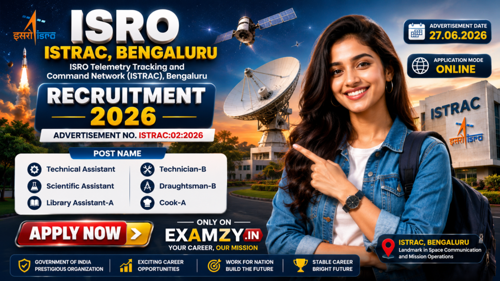 ISRO ISTRAC Recruitment 2026