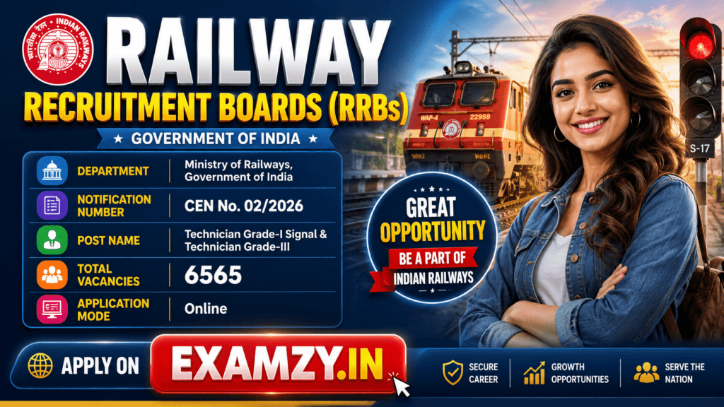 Railway RRB Technician Recruitment
