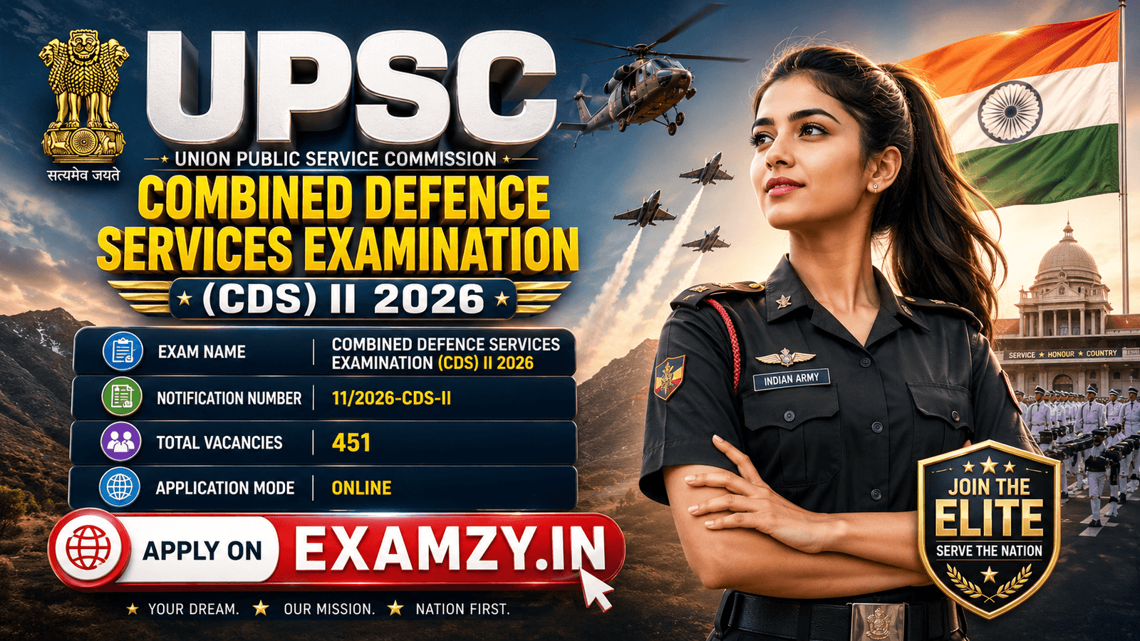 UPSC CDS (2) 2026