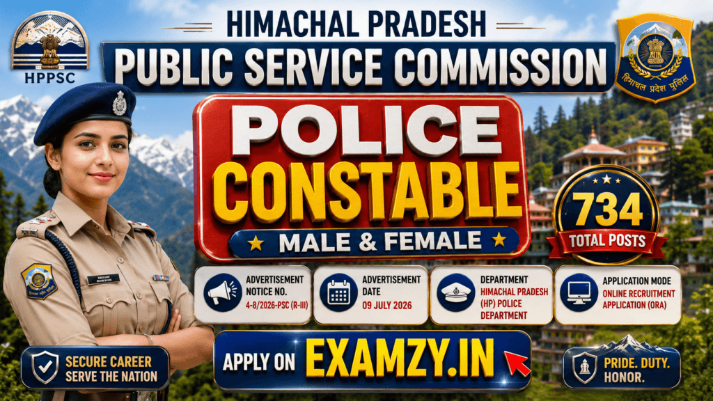 HP Police Constable Recruitment