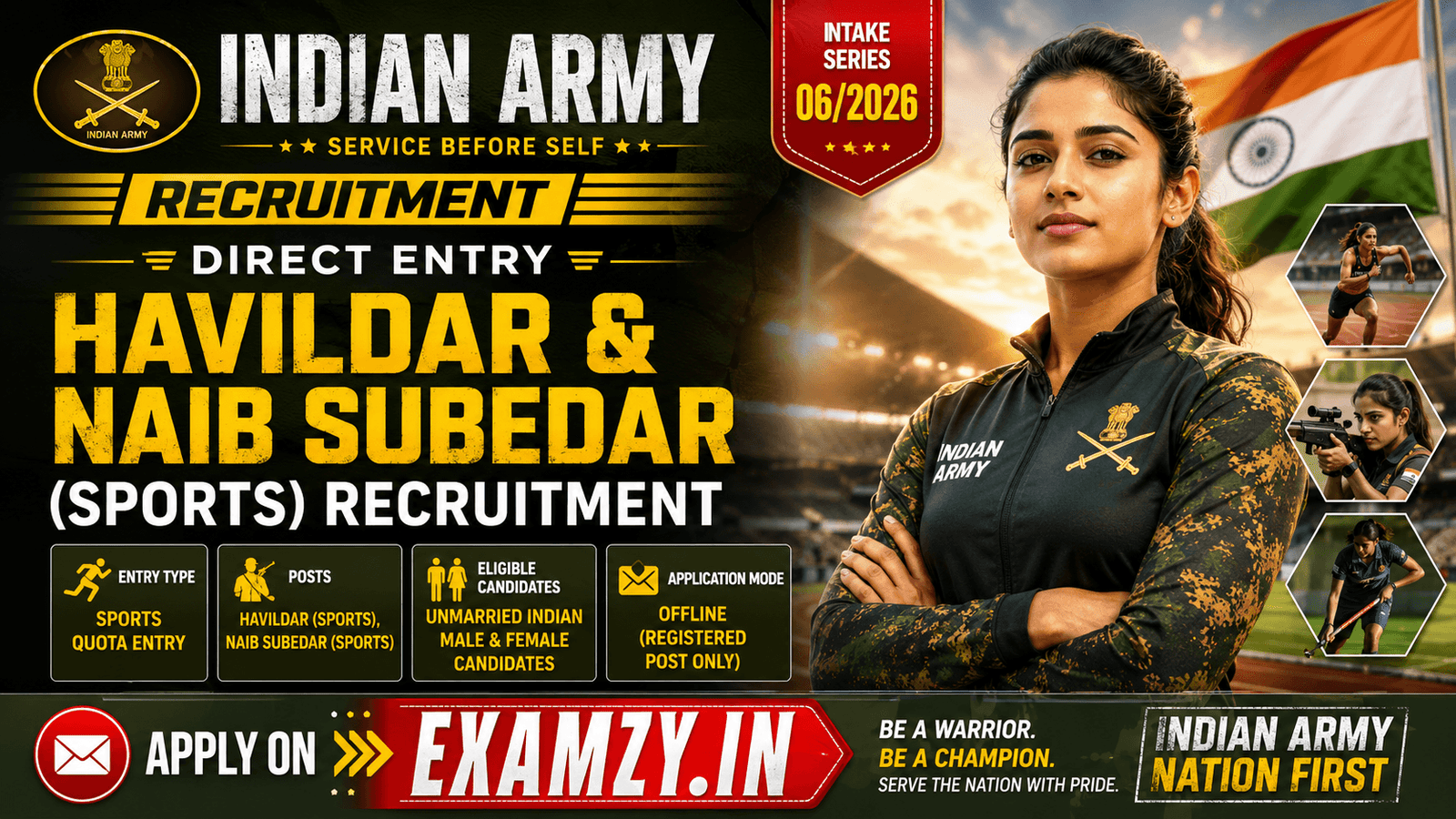 Indian Army Sports Quota Recruitment