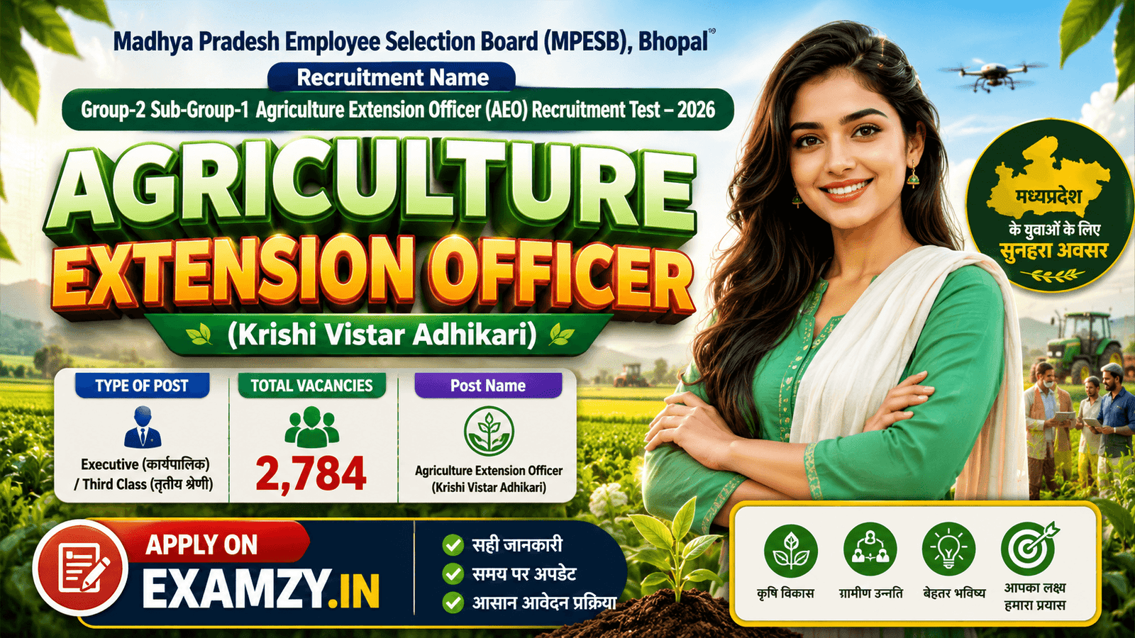 MPESB Group 2 SG 1 AEO Recruitment 2026