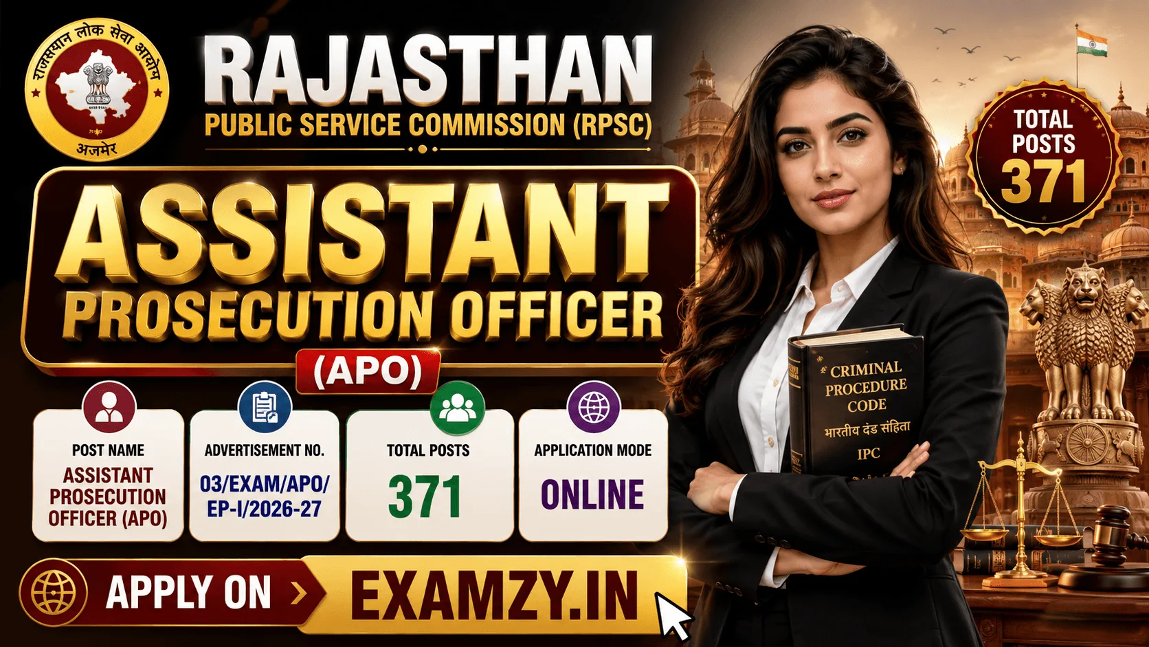 RPSC APO Recruitment 2026