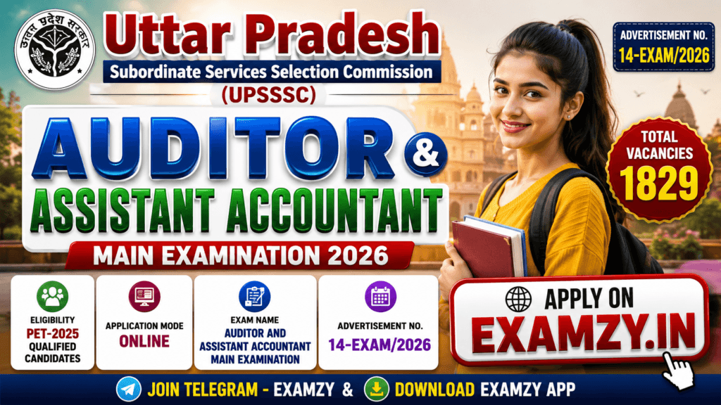 UPSSSC Auditor and Assistant Accountant Recruitment 2026