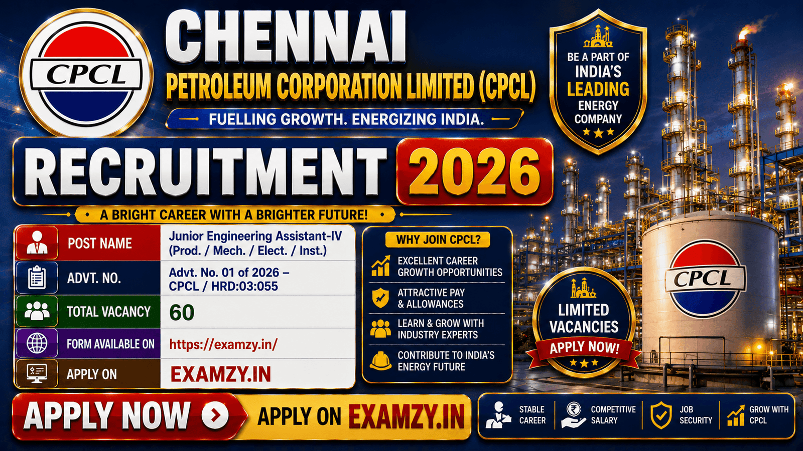 Indian Navy INCET 01/2024 Answer Key OUT for Civilian Recruitment Exam, Objections Submission, Direct Answer Link Here 2 CPCL Non-Executive Recruitment