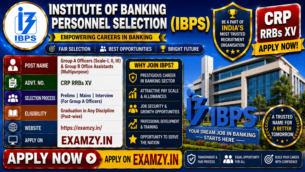 IBPS RRB XV Recruitment 2026