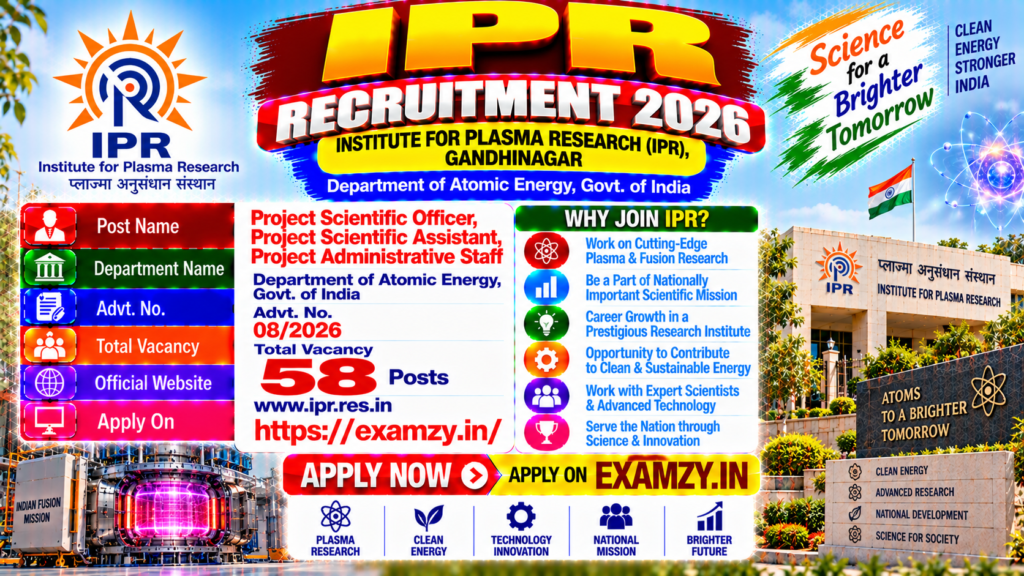 IPR Recruitment 2026